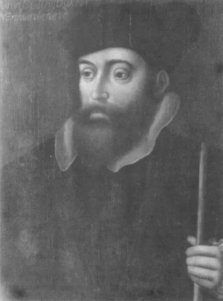 Unknown artist:  John Dudley, Earl of Warwick and Duke of Northumberland (1504–1553). English statesman. Panel painting at Penshurst Place, Kent, U.K. (see: Jordan, W.K.; M.R. Gleason: The Saying of J