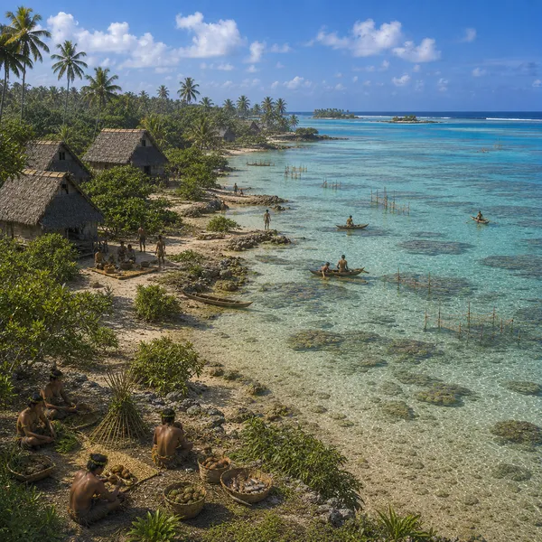 East Micronesia in the High Medieval (Lower ) age