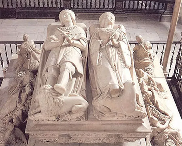 Bartolomé Ordóñez: Tomb of Felipe I and Juana la Loca. Royal Chapel, Granada. Photo  ttaken 7 October 2014, 06:08:26 by Javi Guerra Hernando