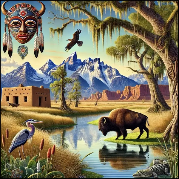 Gulf and Western North America (with civilization) ©2024-25 Electric Prism, Inc. All rights reserved.