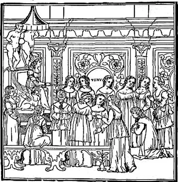 Hypnerotomachia Poliphili illustration (1499).