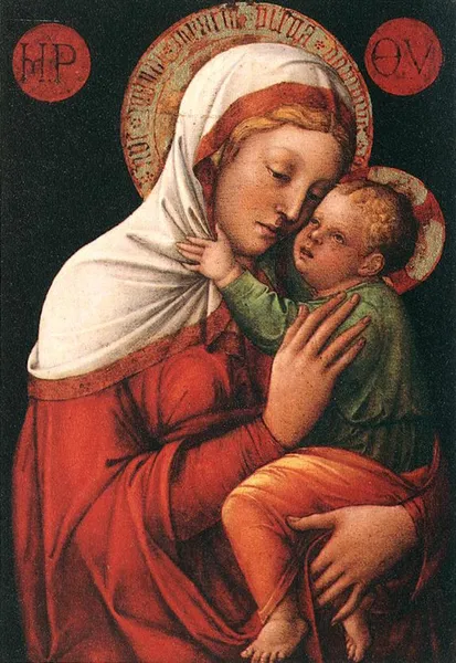 Jacopo Bellini: Madonna with Child (circa 1465) Los Angeles County Museum of Art