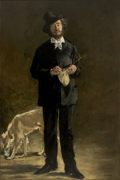 Édouard Manet: The Artist - Portrait of Marcellin Desboutin (1875) Oil on canvas. 192 cm (75.5 ″) x 128 cm (50.3 ″) São Paulo Museum of Art