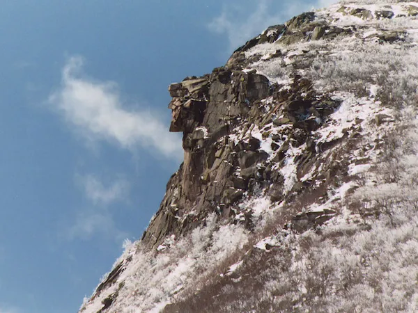 "Old Man of the Mountain". (Photo taken 12:33, 26 May 2007, by Jeffrey Joseph)