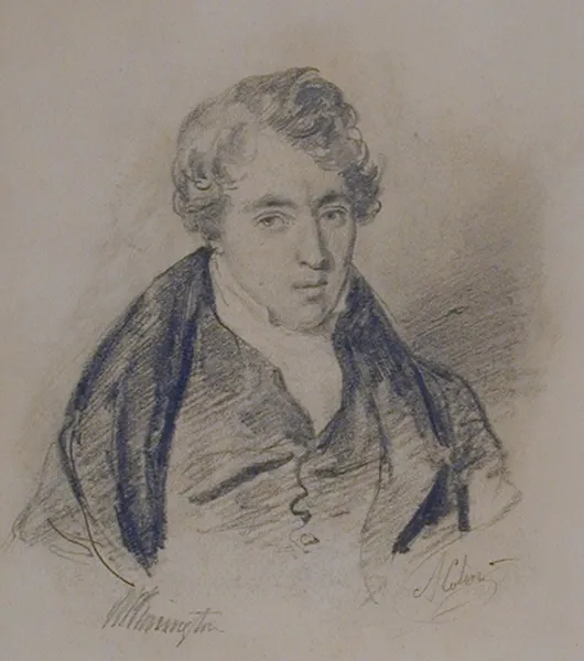Alexandre-Marie Colin: Portrait of Richard Parkes Bonington. Ashmolean Museum