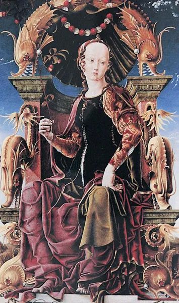 An Allegorical Figure of Calliope, c. 1460