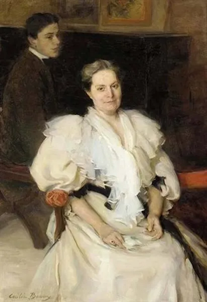 Cecilia Beaux paints such society portraits as…