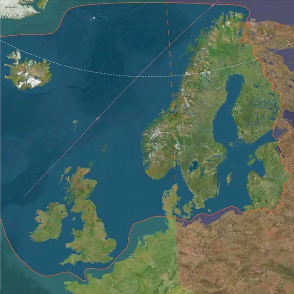 North Europe (1455 CE)