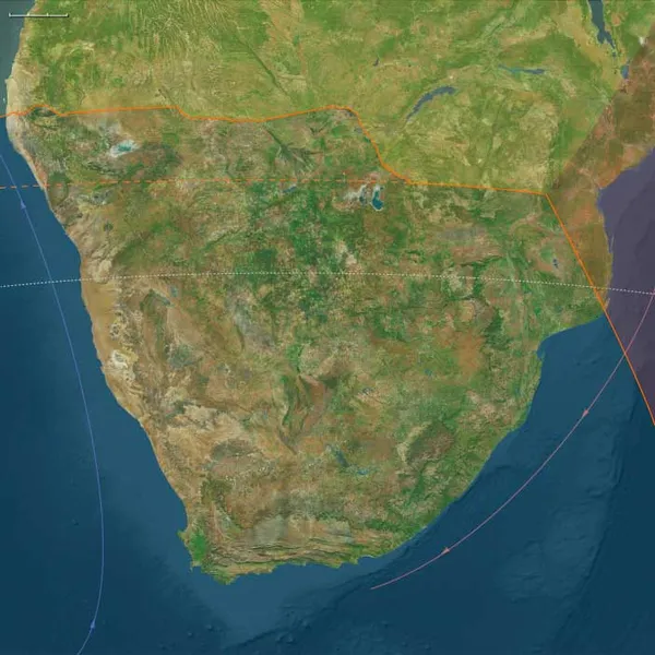 Southern Africa (1772 CE)