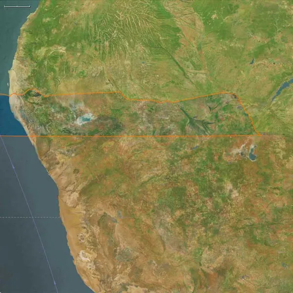 Tropical West Southern Africa (964 CE to 1107 CE)