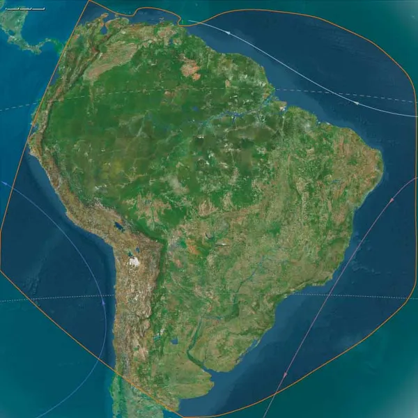 South America Major (1882 CE)